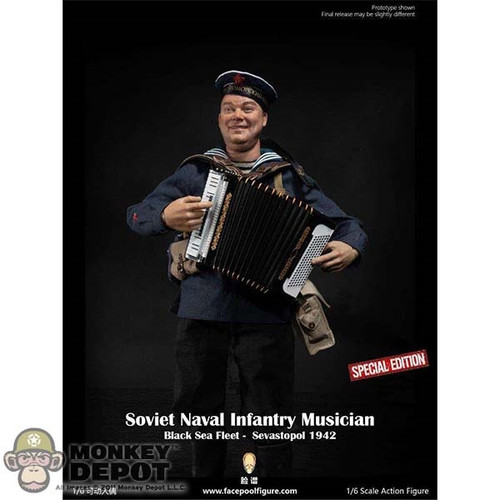 Boxed Figure: Facepool Soviet Naval Infantry (Special Edition) (FP-021B)