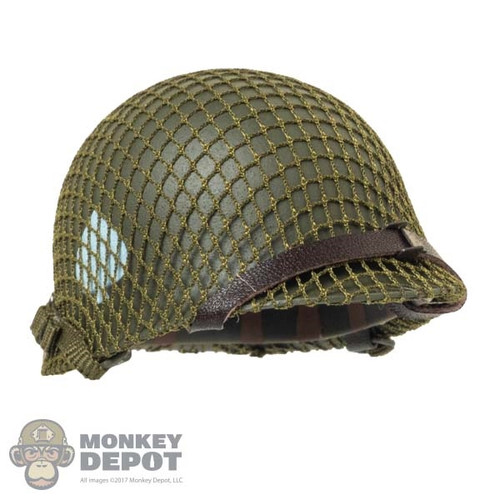Helmet: Facepool WWII M1 Helmet w/Netting