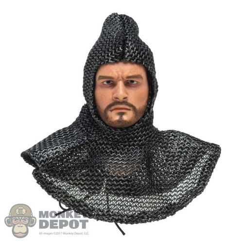 Cover: Fire Phoenix Mens Chainmail-Like Hood