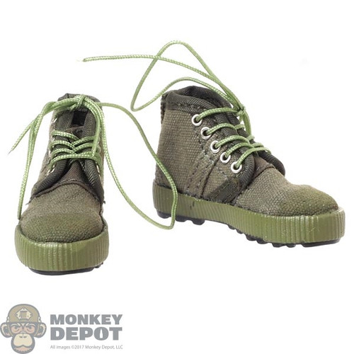 Boots: Flagset Female Military Boots