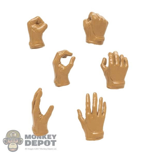 Hands: Flagset Female Molded Hand Set