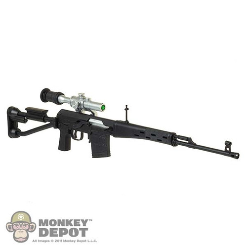Rifle: Flagset SVD Sniper Rifle w/Removable Scope and Foldable Stock (READ NOTES)