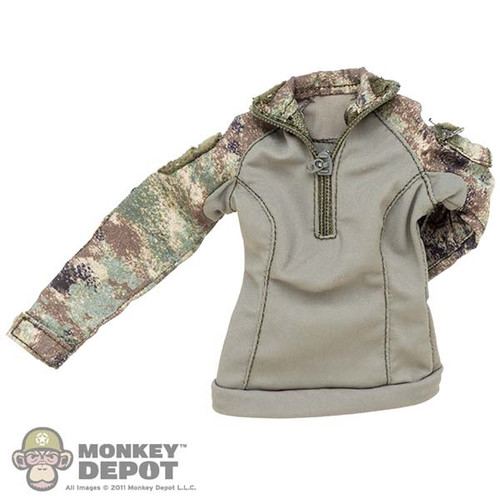 Shirt: Flagset Female Long Sleeve Shirt