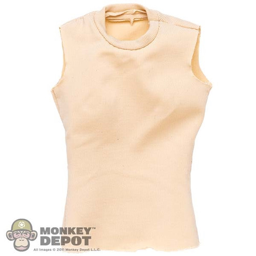 Shirt: Flagset Female Tan Sleeveless Top