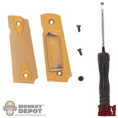 Tool: Goat Guns 1/2.5 1911 Hand Grips - Gold