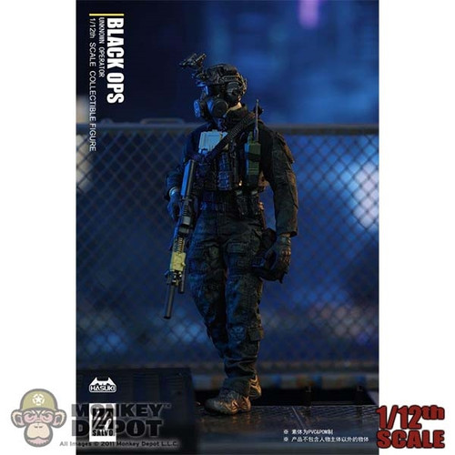 Boxed Figure: Hasuki 1/12th Salvo Series Black Ops (HAS-SA01)