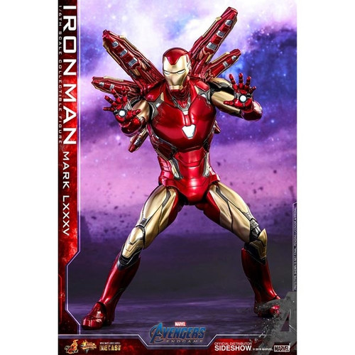 Boxed Figure: Hot Toys Avengers: Endgame Iron Man Mark LXXXV (NEW HEAD SCULPT) (MMS528-D30)