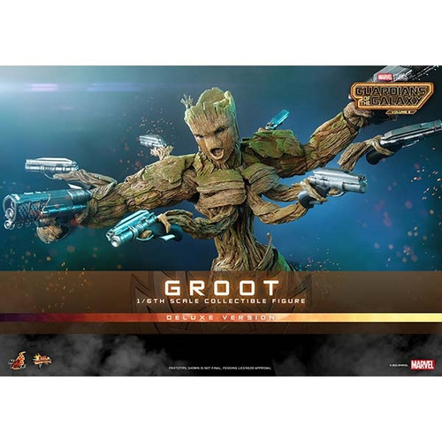 Boxed Figure: Hot Toys Groot (Deluxe Version) (MMS707)