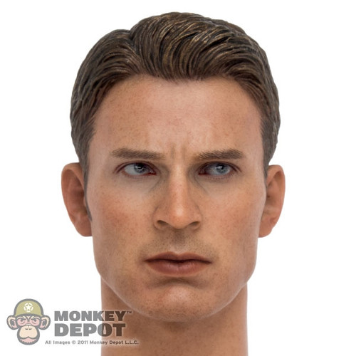 Head: Hot Toys Captain America Steve Rodgers