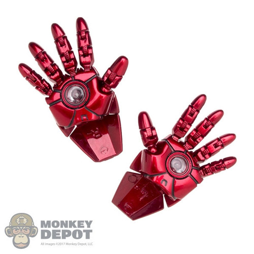 Hands: Hot Toys Iron Man Mark VI Poseable Fingers