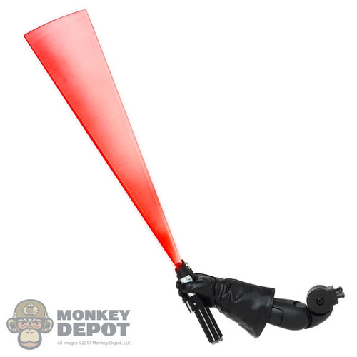 Tool: Hot Toys Red Lightsaber Blade In Motion (Arm + Hilt Are Not Included))