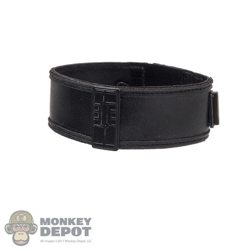 Belt: Hot Toys Kylo Ren Black Leather Belt w/Lightsaber Holster Bracket (READ NOTES)