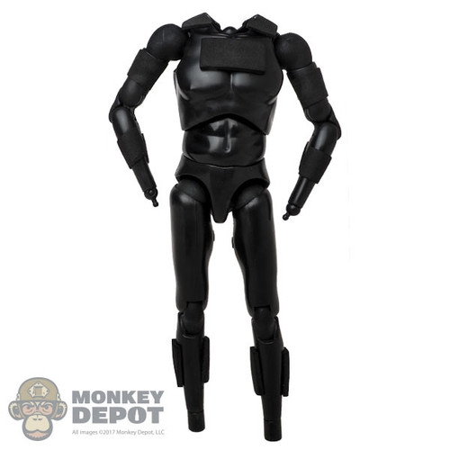 Figure: Hot Toys Black Stormtrooper Base Body w/ Wrist Pegs + Padding