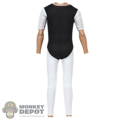Suit: Hot Toys Black + White Padded Body Suit