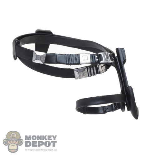 Belt: Hot Toys Black Plastic Belt w/Weapon Holster (READ NOTES)