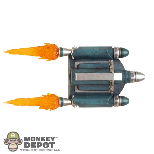 Pack: Hot Toys Death Watch Mandalorian Magnetic Jetpack w/Thruster Fire Accessories