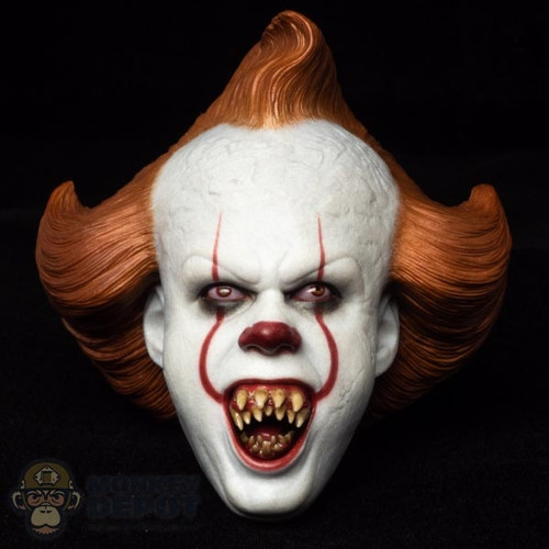 Head: Hot Toys Pennywise (Fanged Teeth)