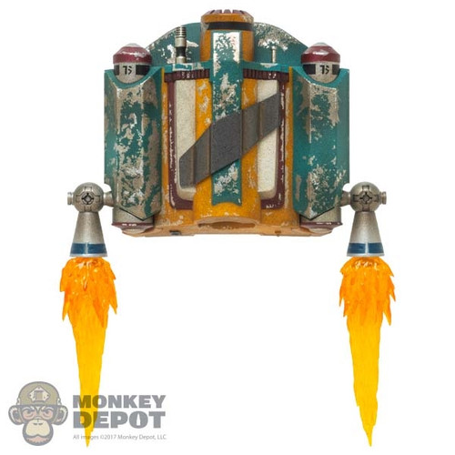 Pack: Hot Toys Boba Fett Magnetic Jetpack w/Thruster Fire Accessories
