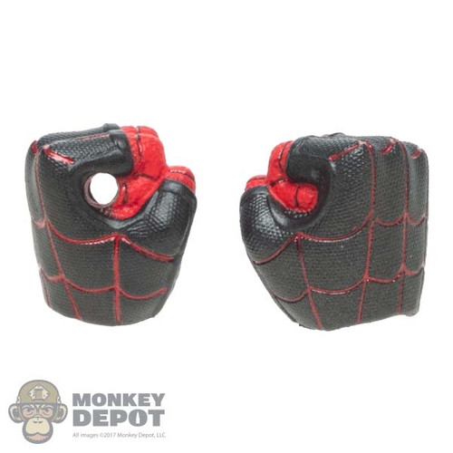 Hands: Hot Toys Miles Morales Holding Grip (Left Hand Only)