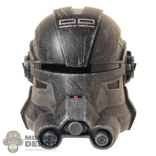 Head: Hot Toys Bad Batch Echo Helmet w/Removable Headset