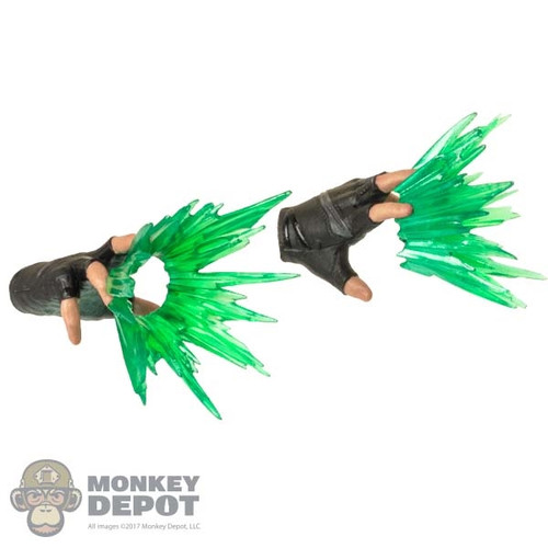 Hands: Hot Toys Female Molded Fingerless Hands w/Effects