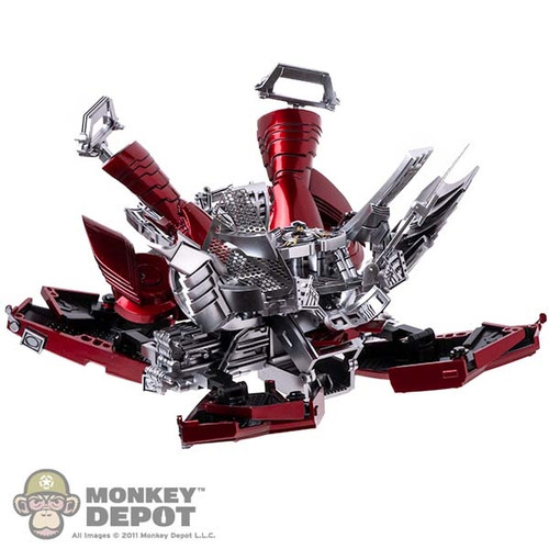 Case: Hot Toys Iron Man 2 Mark V Transforming Suitcase (READ NOTES)