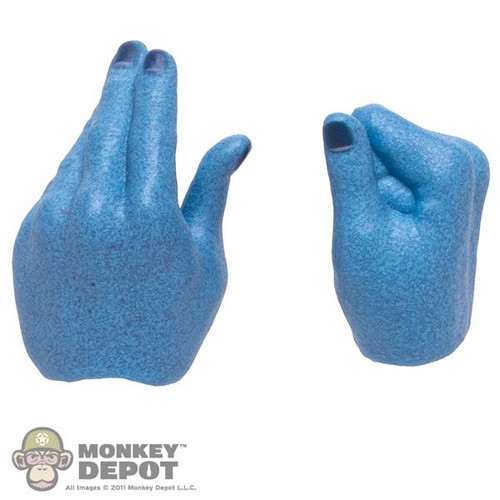 Hands: Hot Toys Mens Blue Hands