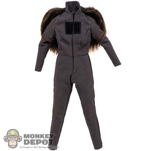 Outfit: Hot Toys The Armorer Bodysuit w/ Fur Shawl (Weathered)