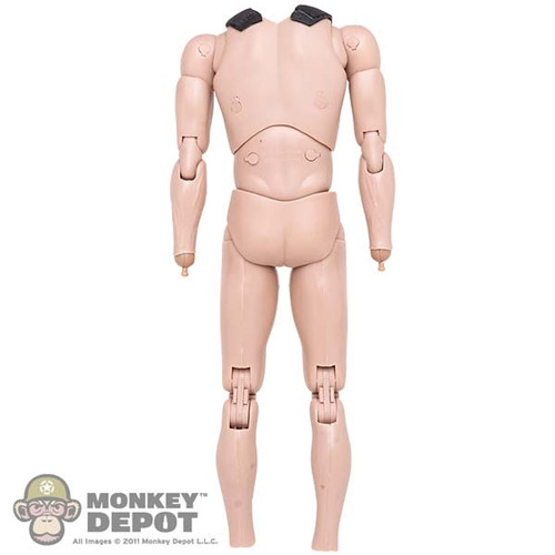 Figure: Hot Toys Mens Nude Body w/ Defined Forearms + Wrist Pegs (READ NOTES)