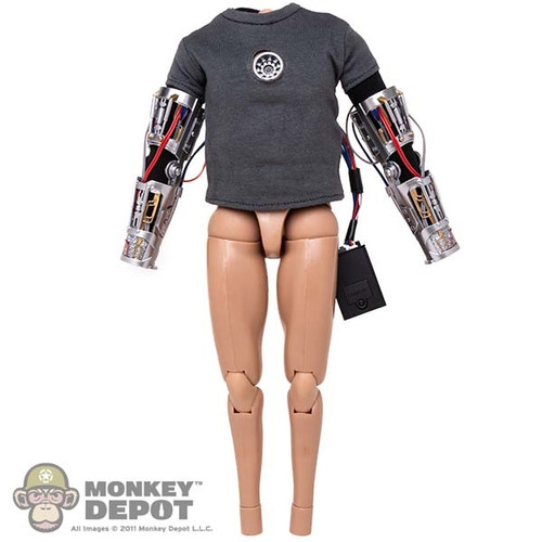 Figure: Hot Toys Tony Stark (Mech Test) LED Body