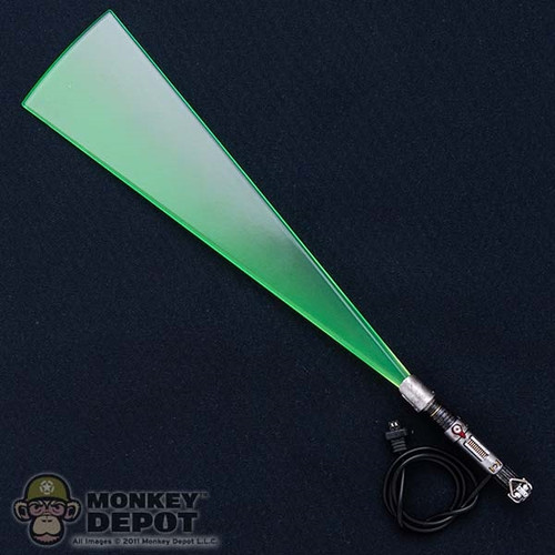 Sword: Hot Toys Ezra Bridger's Green Lightsaber Blade in Motion