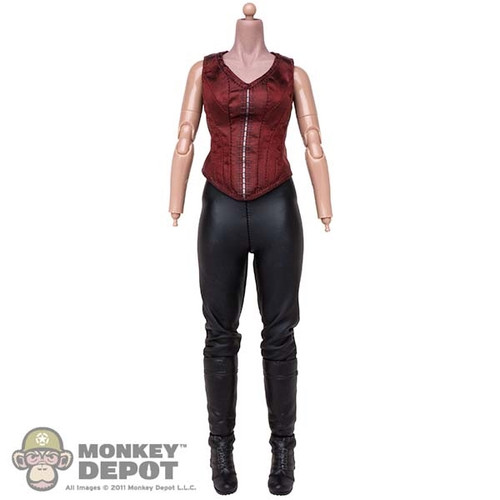 Figure: Hot Toys Scarlet Witch w/ Clothes and Boots (READ NOTES)