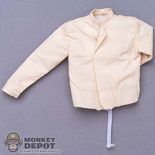 Shirt: Hot Toys Mens Cream V-Neck Top