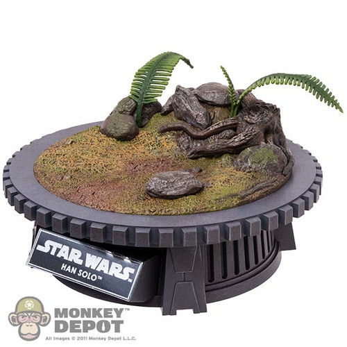 Display: Hot Toys Han Solo Figure Stand w/ Foliage