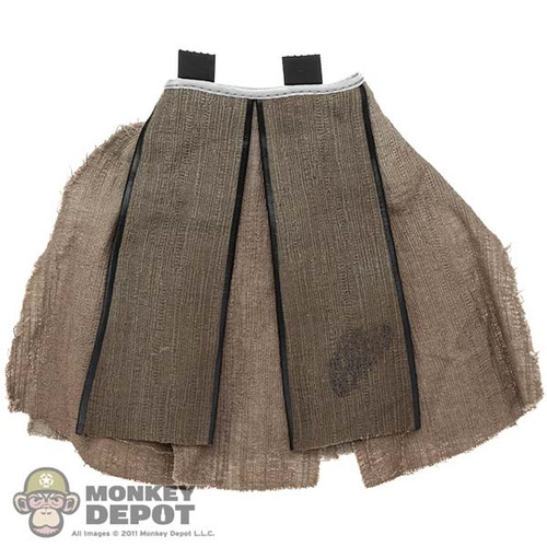 Skirt: Hot Toys Female Brown Weathered Skirt