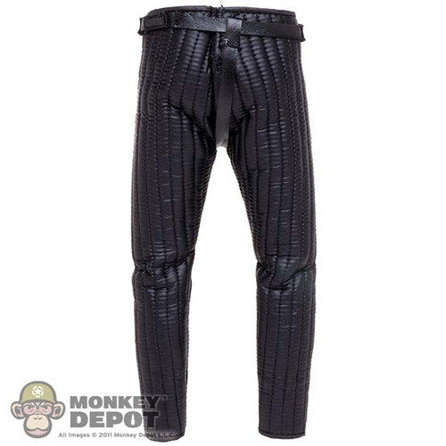 Pants: Hot Toys Mens Black Pants w/ Padded Groin Armor