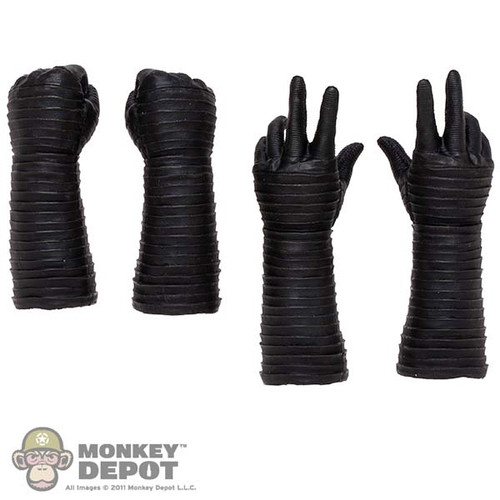 Hands: Hot Toys Luke Skywalker Molded 4 Piece Hand Set w/ Gauntlet