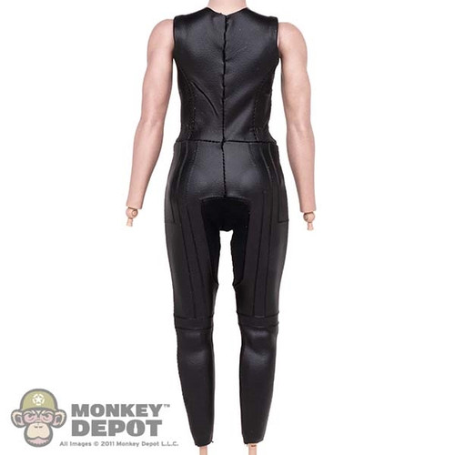 DAMAGED Outfit: Hot Toys Female Mighty Thor Black Body Suit (READ NOTES)