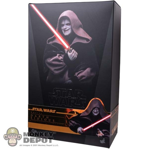 Display Box: Hot Toys Darth Sidious (Empty Box)