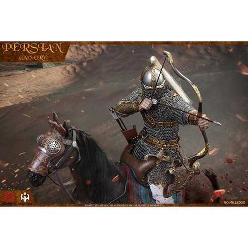 Boxed Figure: HY Toys Imperial Legion-Persian Cavalry + Horse Set (HY-HH18030)