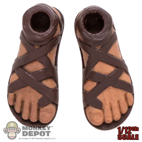 Shoes: HY Toys 1/12 Mens Feet w/ Sandals