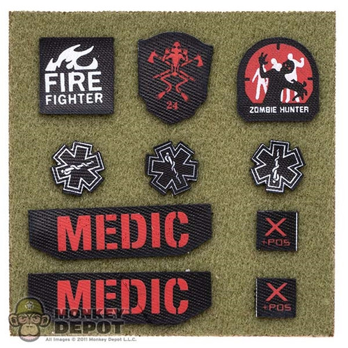 Insignia: King's Toy Medic Insignia Patch Set