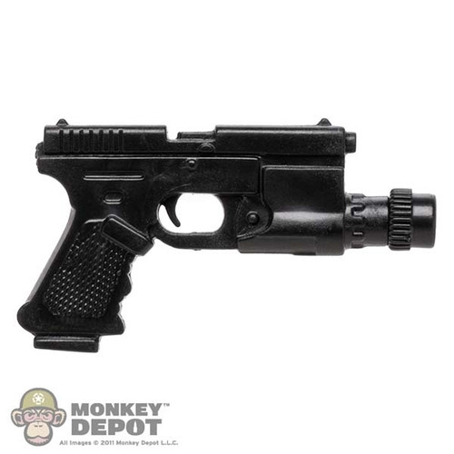 Weapon: KadHobby Black Molded Pistol w/ Light