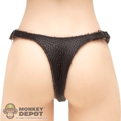 Bottoms: Long Shan Female Leatherlike Thong Underwear
