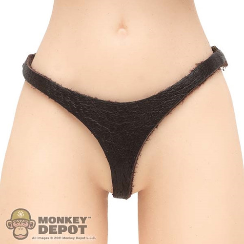Bottoms: Long Shan Female Leatherlike Thong Underwear