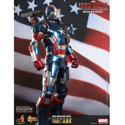 Opened Boxed Figure: Hot Toys Iron Patriot (902014)