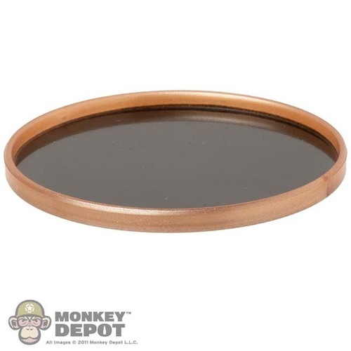 Tray: Black and Copper Drink Serving Tray