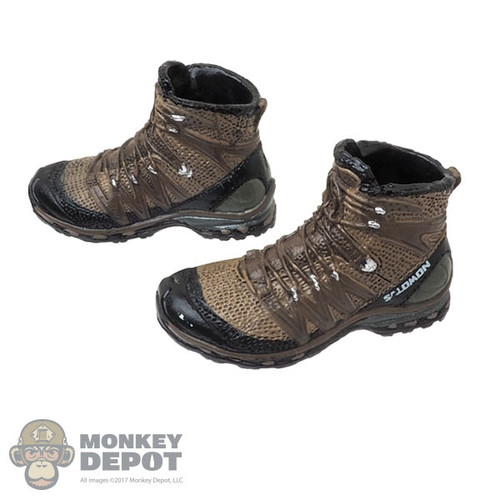 Boots: Mini Times Mens Molded Salomon XA Forces Mid GTX 3D w/Ankle Pegs
