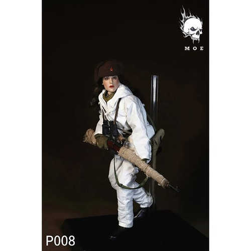 Boxed Figure: Moe Toys Soviet Union Female Sniper (MOE-P008)