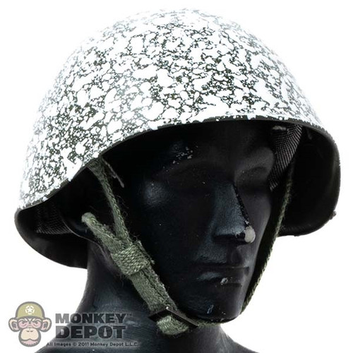 Helmet: Moe Toys Female Soviet Snow Camo Helmet (Metal)